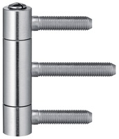 Einbohrband BAKA C 1-20 WF 3-tlg.weiß ku.-besch.100kg DIN L/R HLT: Detailansicht 1