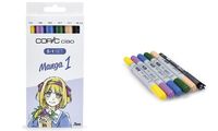 COPIC Kit de marqueurs Hobbymarker ciao 5+1, Manga 1 (70000655)