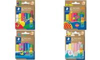 STAEDTLER Pâte à modeler plastiline Noris jumbo, 6 couleurs (57890840)