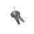 Rottner Comsafe Schlüsselschrank für 20 Schlüssel Stahl Wandmontage