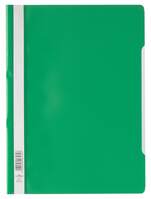 Durable Clear View A4 Document Folder - Green - Pack of 50