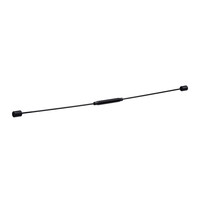 Relaxdays Swingstick 160 cm, flexibler Schwingstab für Vibrationstraining, Toning Bar für Tiefenmuskulatur, schwarz