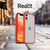 OtterBox React - Funda Protección mejorada para iPhone 12 mini Power rojo- clear/rojo - ProPack - Funda