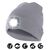 Velamp CAP01 LED Mütze Hellgrau