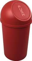 HELIT H2401125 Abfallbehälter H490xD.253mm 13 l rot
