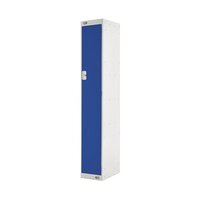 Single Compartment Locker D450mm Blue Door MC00037