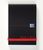 Black n Red Notebook Poly Casebound 90gsm Plain 192pg A7 Ref 100080540 [Pack 10]