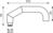 Artikeldetailsicht BKS BKS Feuerschutz-Halb-Garnitur Rondo U-Form ovale Rosette Edelstahl matt