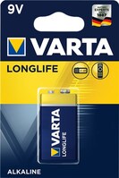 Batterie Alkali 6 LR 61 (9V) Varta - Longlife (4122)