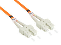 Patchkabel LWL Duplex OM2 (Multimode, 50/125) SC/SC, 2m, Good Connections®