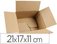 Caja para Embalar Q-Connect Fondo Automatico Medidas 210X170X110 mm Espesor Carton 3 Mm
