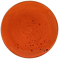 Teller flach Nebro; 25 cm (Ø); rot; rund; 6 Stk/Pck