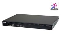48-Port Serial Console Server W/Dual POW 48-Port Serial Console Server W/Dual POW, RJ-45/Mini-USB, C14 coupler, 327.7 x 438.4 x 44 mm, Konsolenserver