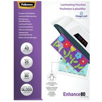 Imagelast A3 80 Micron , Laminating Pouch - 25 Pack ,