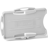 Kartenhalter Eco für 2 Ausweise 87x57cm grau VE=10 Stück