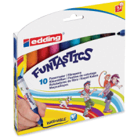 Fasermaler edding 14 Funtastics ca. 3mm VE=10 Farben