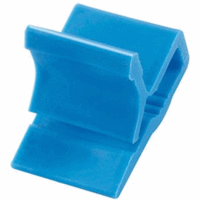 Brief- oder Eckenklammer Zacko 1 11x14mm VE=100 Stück blau