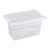 Vogue 1/4 Gastronorm Container with Lid Made of Polypropylene 150mm 3.7Ltr