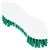 Jantex Scrubber Brush in Green Made of Plastic Hand Held 209(L)mm