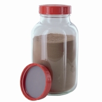 Weithalsflaschen Glas klar Verschluss PTFE-kaschiert | Nennvolumen: 1000 ml
