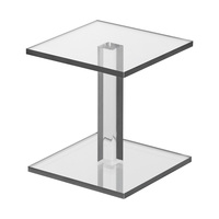 Soclel en acrylique / présentoirl de marchandises / présentoir à colonnes | 110 mm