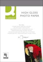 Inkjet Fotopapier 25BL glänzen Q-CONNECT KF01906 10x15cm 260g