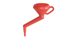 Universal funnel, HD-PE, oval with sieve
