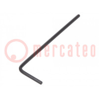 Wrench; hex key; HEX 1,5mm; Overall len: 45mm