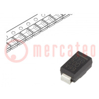 Diode: rectifying; SMD; 200V; 1.5A; 75ns; DO214AC,SMA; Ufmax: 1.4V