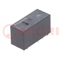 Relè: elettromagnetico; SPDT; Ubobina: 5VDC; Icontattomax: 16A