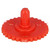 Knob; thumbwheel; red; Ø11.5mm; for mounting potentiometers; CA9M