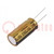 Condensateur: électrolytique; THT; 2200uF; 50VDC; Ø16x35,5mm; ±20%