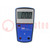 Ampèremeter; LCD; 3,5 cijfers; I DC: 1÷1999mA; 94x150x35mm; 0,5%