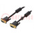 Cable; D-Sub 15pin HD plug,both sides; black; 10m; Core: Cu