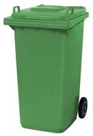 Kunststoff Müll-Großtonne in Grün, Füllmenge 240 Liter, -gewicht 110 kg | EA1722