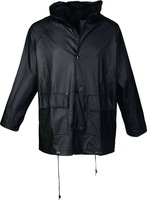 PU Regenschutz-Jacke Gr.XL schwarz ASATE