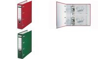 LEITZ Plastik-Doppelordner, für 2 x A5 quer, 75 mm, rot (80101225)
