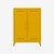 Bisley Fern Middle Sideboard, mit zwei festen Fachböden, aus hochwertigem, nachhaltigem Stahl hergestellt, 16 mm große Design Lüftungslöcher auf allen Türen, moderner und indust...