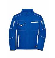 James & Nicholson Softshelljacke mit warmem Innenfutter JN853 Gr. 5XL royal/white