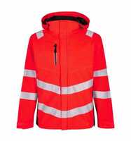 ENGEL Warnschutz Shell Jacke Safety 1146-930-4720 Gr. XS rot/schwarz