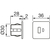 Skizze zu Einbau USB-Charger alufarbig 1xTYP-A + C