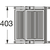 Skizze zu Scaletta pieghevole da incasso Step-Fix, altezza piano 380 mm, antracite