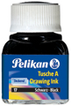 Pelikan Oost-Indische inkt zwart, flesje van 10 ml