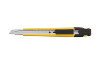Olfa A-1 Negro, Amarillo Cúter de cuchillas intercambiables