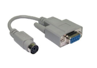 Cables Direct PS/2 Mouse Cable Adaptor Grey 0.15 m