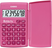 Casio Petite FX kalkulator Kieszeń Podstawowy kalkulator Różowy