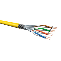 Secomp AWG 23 1000m Netzwerkkabel Gelb Cat7 S/FTP (S-STP)