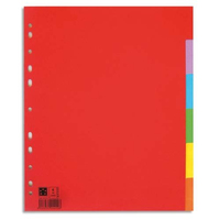 5Star 295179 index card Multicolour, Red 5 pc(s)