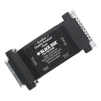 Black Box SP340A-R3 convertidor, repetidor y aislador en serie RS-232 Negro