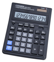 Citizen SDC-554S kalkulator Komputer stacjonarny Podstawowy kalkulator Czarny